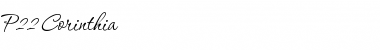 Download P22 Corinthia Font Download P22 Corinthia Font