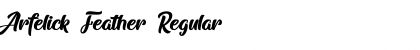 Download Arfelick Feather Font Download Arfelick Feather Font