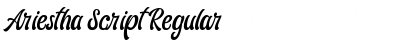 Download Ariestha Script Font Download Ariestha Script Font