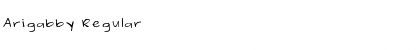 Download Arigabby Font Download Arigabby Font