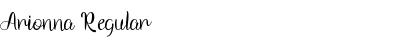 Download Arionna Font Download Arionna Font