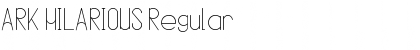 Download ARK HILARIOUS Font Download ARK HILARIOUS Font
