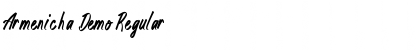 Download Armenicha Demo Font Download Armenicha Demo Font
