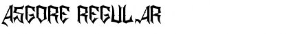 Download ASGORE Font Download ASGORE Font
