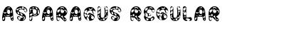 Download ASPARAGUS Font Download ASPARAGUS Font