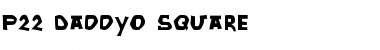 Download P22 DaddyO Font Download P22 DaddyO Font