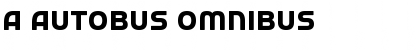 Download a Autobus Omnibus Font Download a Autobus Omnibus Font