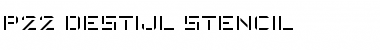 Download P22 DeStijl Stencil Font Download P22 DeStijl Stencil Font