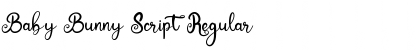 Download Baby Bunny Script Font Download Baby Bunny Script Font