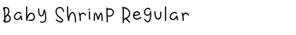 Download Baby Shrimp Font Download Baby Shrimp Font