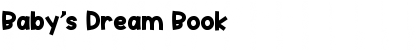 Download Baby's Dream Font Download Baby's Dream Font