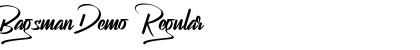 Download Bagsman Demo Font Download Bagsman Demo Font