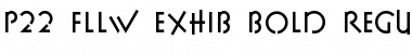 Download P22 FLLW Exhib Bold Font Download P22 FLLW Exhib Bold Font