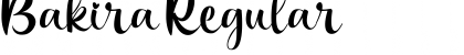 Download Bakira Font Download Bakira Font