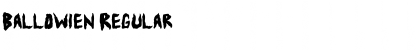Download Ballowien Font Download Ballowien Font