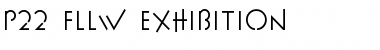 Download P22 FLLW Exhibition Font Download P22 FLLW Exhibition Font