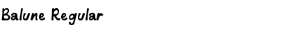 Download Balune Font Download Balune Font