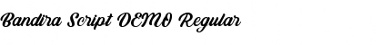 Download Bandira Script DEMO Font Download Bandira Script DEMO Font