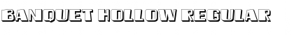 Download Banquet Hollow Font Download Banquet Hollow Font