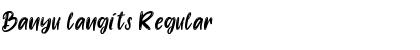 Download Banyu langits Font Download Banyu langits Font