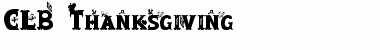 Download CLB-Thanksgiving Font Download CLB-Thanksgiving Font