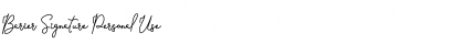 Download Barier Signature Font Download Barier Signature Font