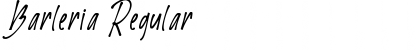Download Barleria Font Download Barleria Font