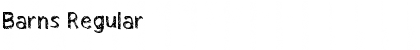 Download Barns Font Download Barns Font
