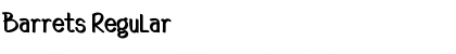 Download Barrets Font Download Barrets Font