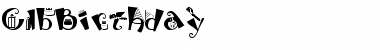 Download Clb:Birthday Font Download Clb:Birthday Font