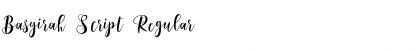 Download Basyirah Script Font Download Basyirah Script Font