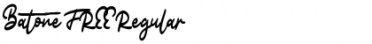 Download Batone FREE Font Download Batone FREE Font