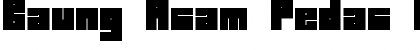 Download Baung Asam Pedas DEMO Font Download Baung Asam Pedas DEMO Font