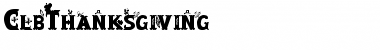 Download Clb:Thanksgiving Font Download Clb:Thanksgiving Font
