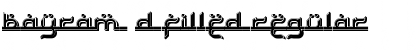Download Bayram 3D Filled Font Download Bayram 3D Filled Font
