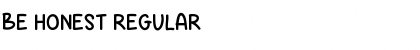 Download Be Honest Font Download Be Honest Font