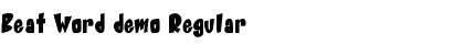 Download Beat Word demo Font Download Beat Word demo Font