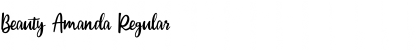 Download Beauty Amanda Font Download Beauty Amanda Font