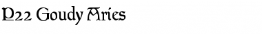 Download P22 Goudy Aries Font Download P22 Goudy Aries Font