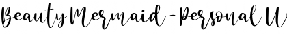 Download Beauty Mermaid - Personal Use Font Download Beauty Mermaid - Personal Use Font