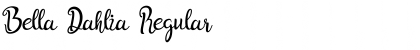 Download Bella Dahlia Font Download Bella Dahlia Font