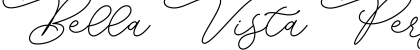 Download Bella Vista Personal Use Font Download Bella Vista Personal Use Font