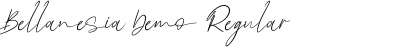 Download Bellanesia-Demo Font Download Bellanesia-Demo Font