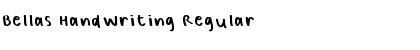 Download Bellas Handwriting Font Download Bellas Handwriting Font