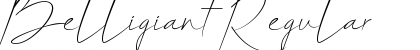 Download Belligiant Font Download Belligiant Font