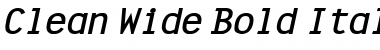 Download Clean Wide Font Download Clean Wide Font