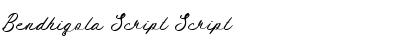 Download Bendhigola Script Font Download Bendhigola Script Font