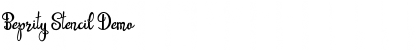 Download Beprity Stencil Font Download Beprity Stencil Font