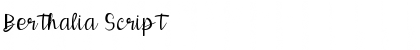Download Berthalia Font Download Berthalia Font