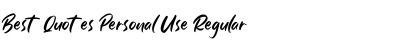 Download Best Quotes Personal Use Font Download Best Quotes Personal Use Font